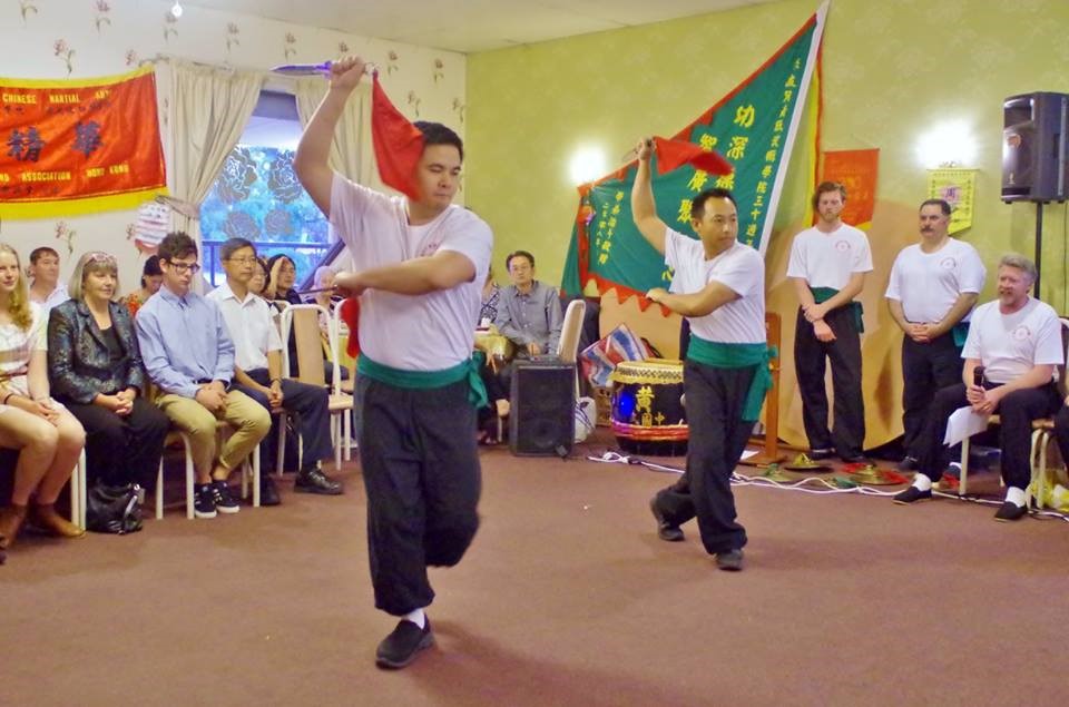 Jimmy & Trung performing Chow Gar Daggers (匕首)