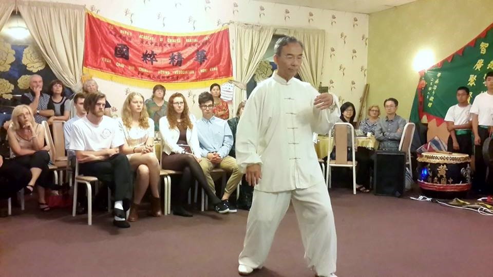 Sifu performing Tai Chi Form